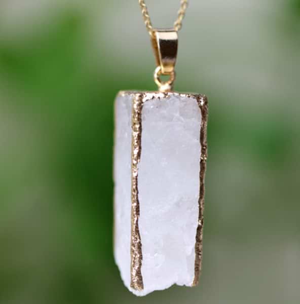 Agate Geode Necklace