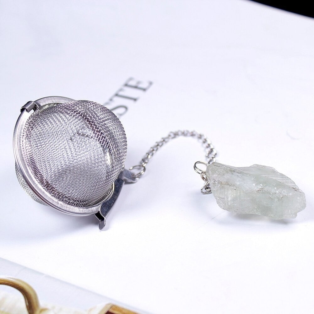 Uplifting Crystal Tea Strainer