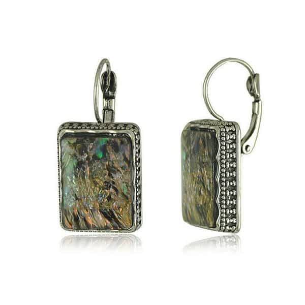 Abalone Sea Shell Earrings