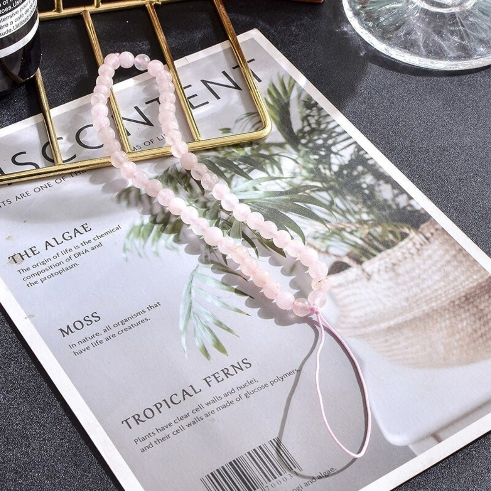 Natural Gemstone Phone Strap