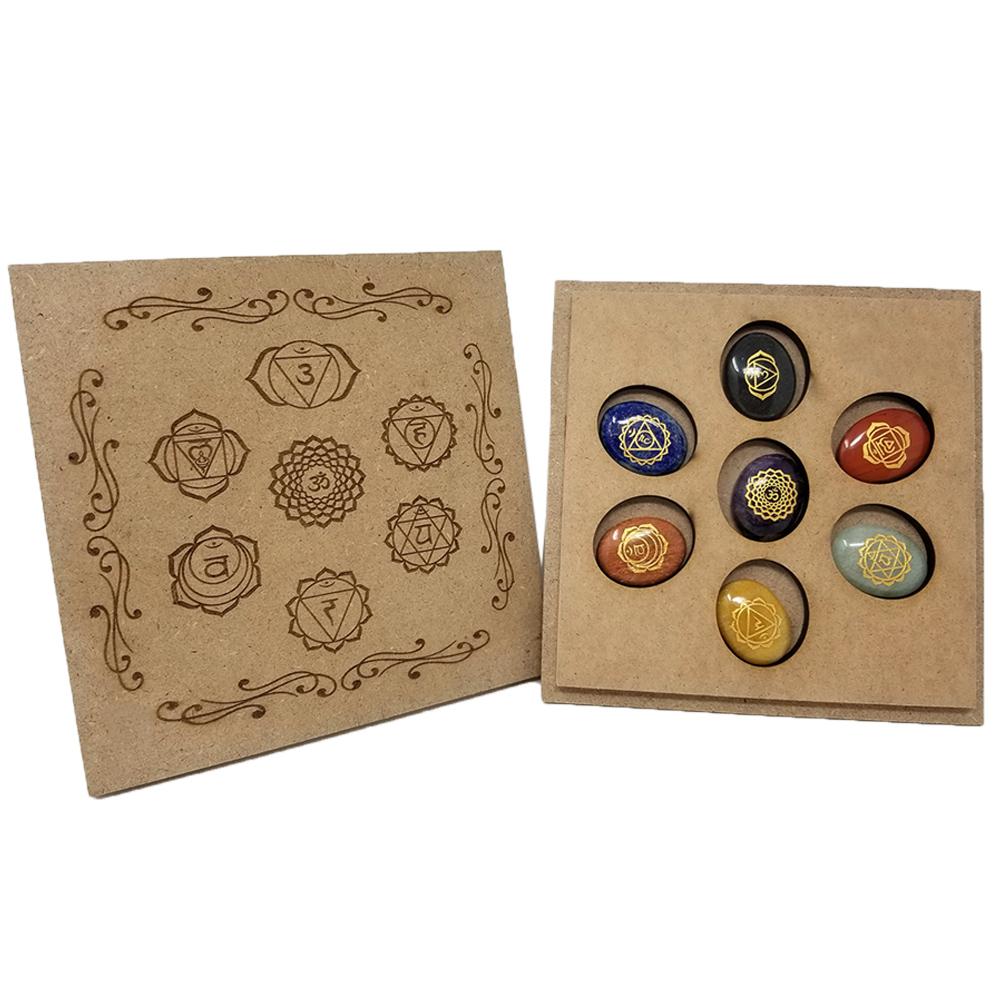 7 Chakra Gemstones Collection Set