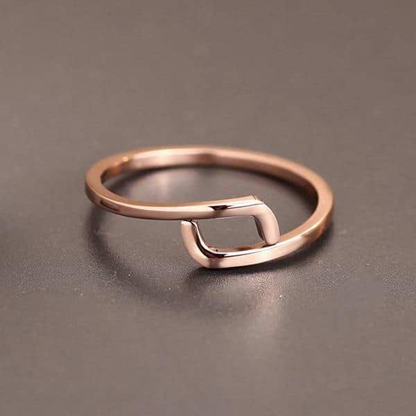 Gold Titanium Zodiac Ring