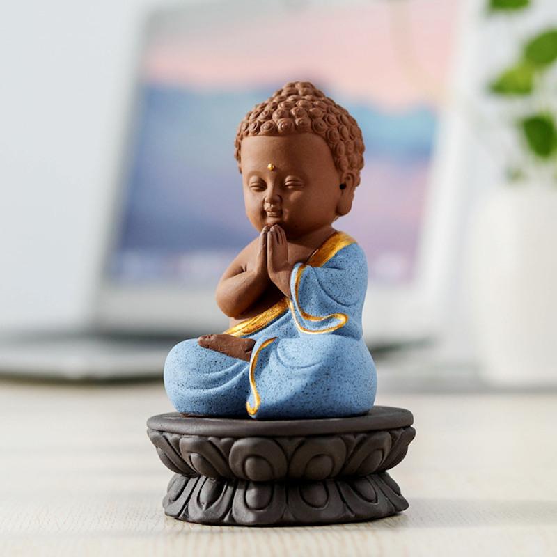 Colorful Buddha Figurine