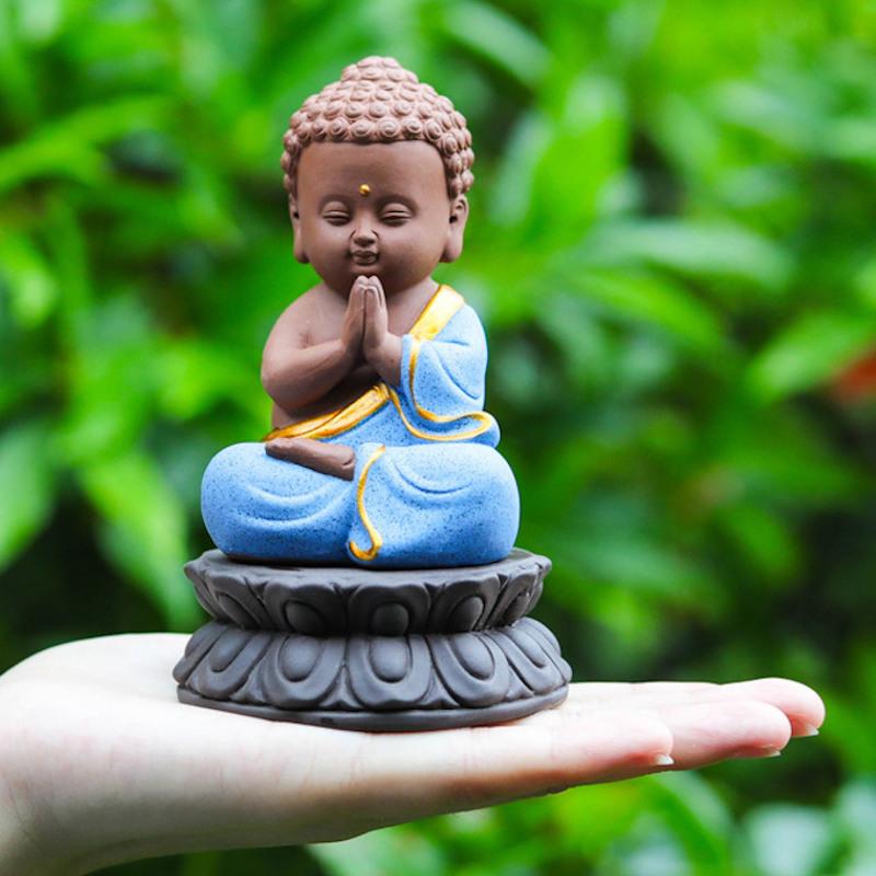 Colorful Buddha Figurine