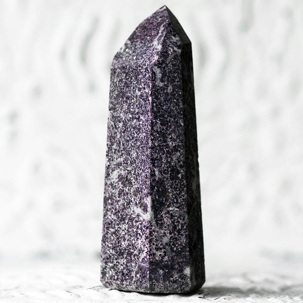 Natural Lepidolite Crystal Point