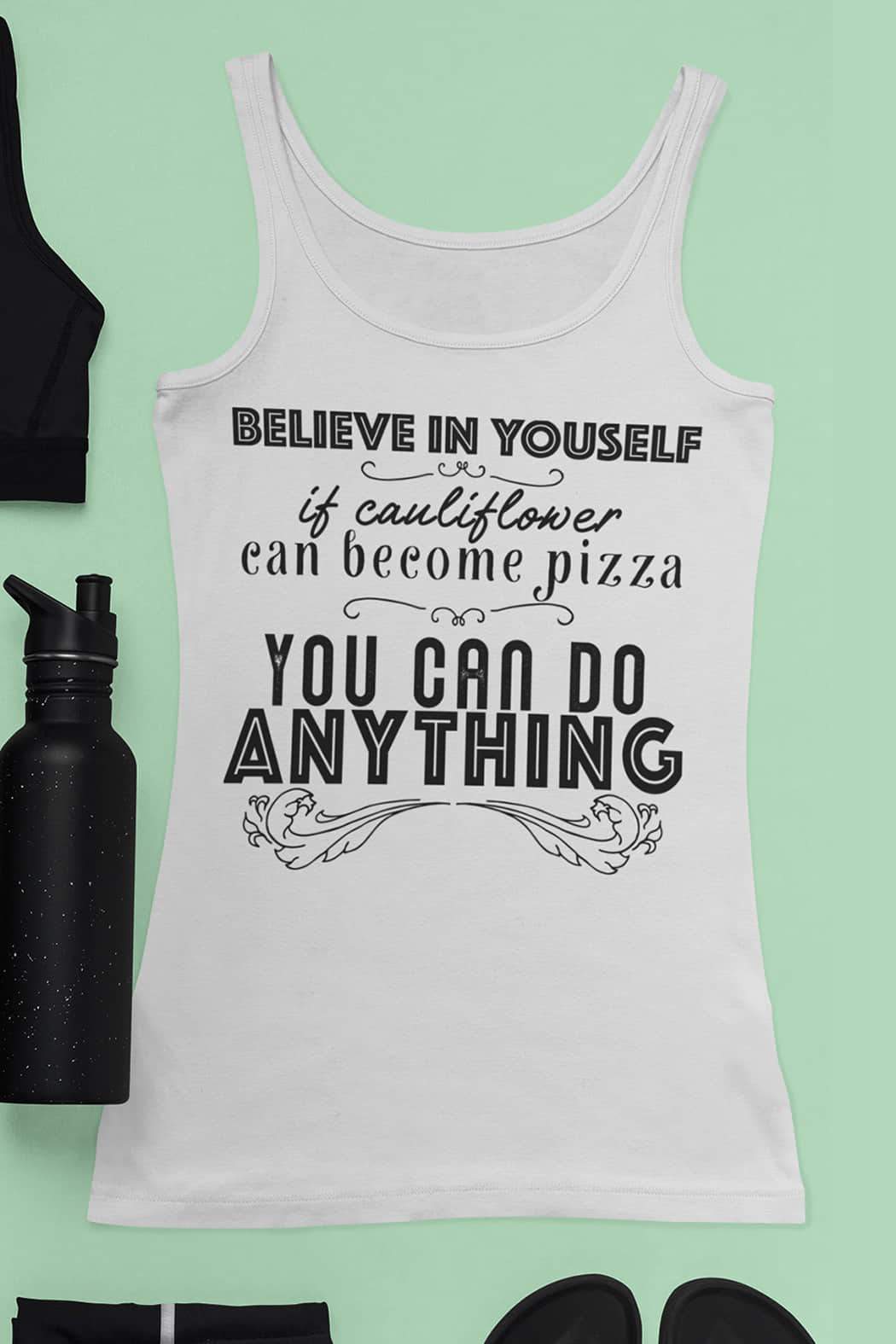 "Cauliflower Pizza" Tank Top