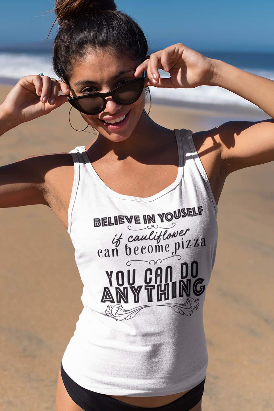 "Cauliflower Pizza" Tank Top