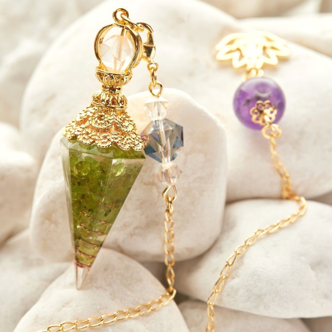 Gold Chakra Pendulum