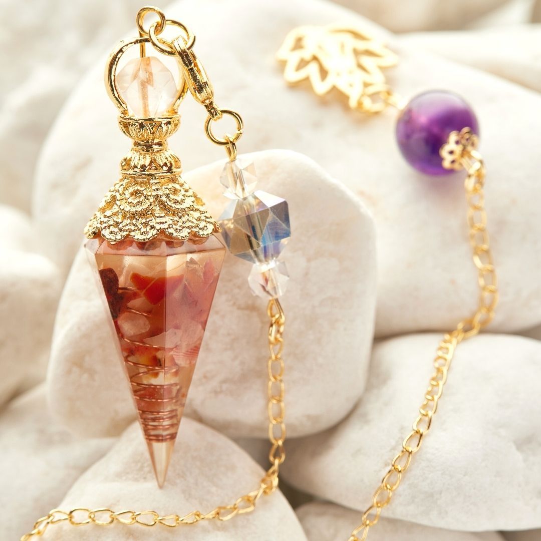 Gold Chakra Pendulum