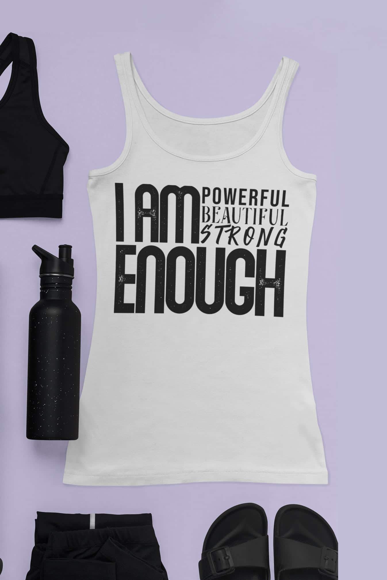 "I Am Enough" Tank Top