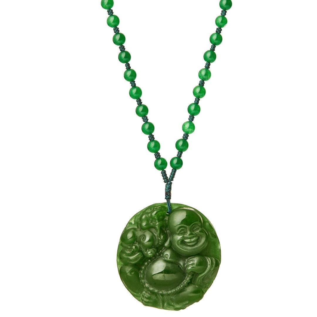 Jade Buddha Necklace