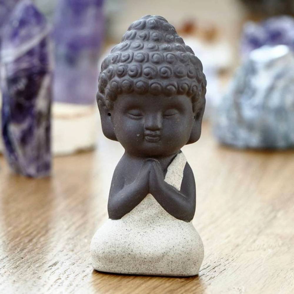 Meditating Buddha Figurine