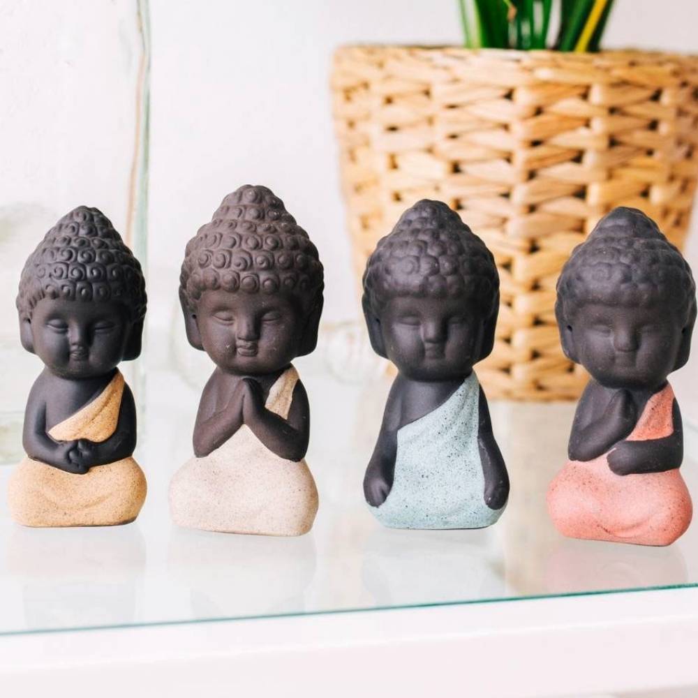 Meditating Buddha Figurine