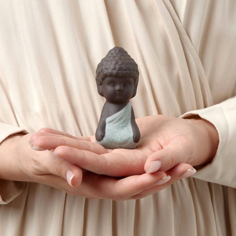 Meditating Buddha Figurine