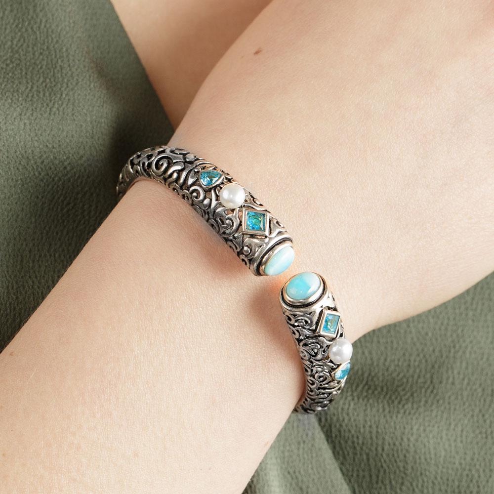Larimar Nurturing Bracelet