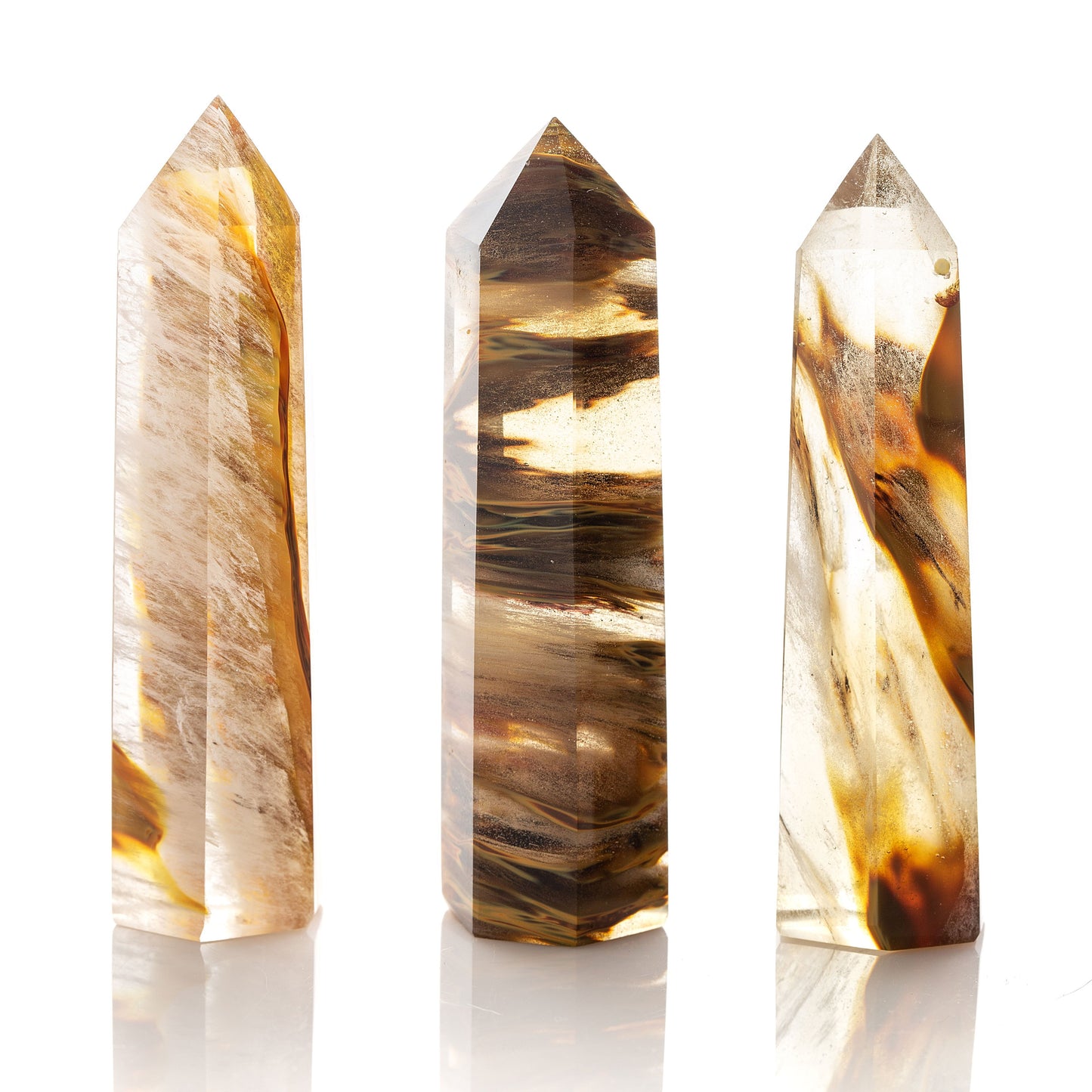 Mars Quartz Crystal Wand