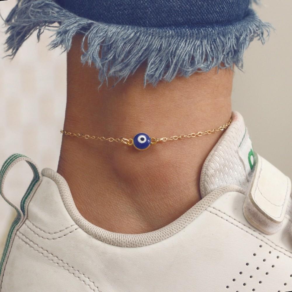 Evil Eye Ankle Bracelet