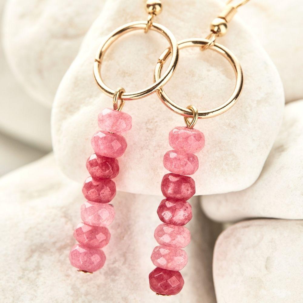 Vintage Jasper Boho Earrings