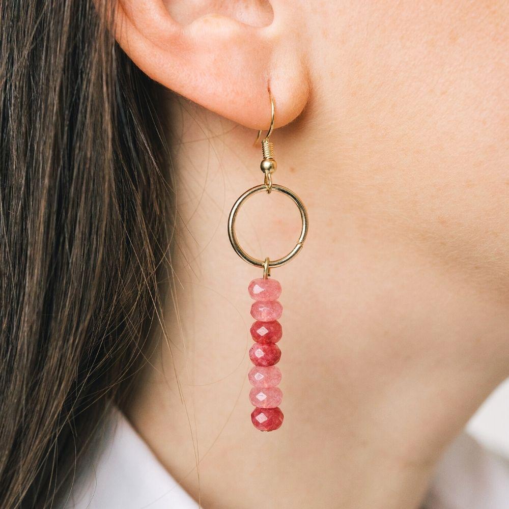 Vintage Jasper Boho Earrings