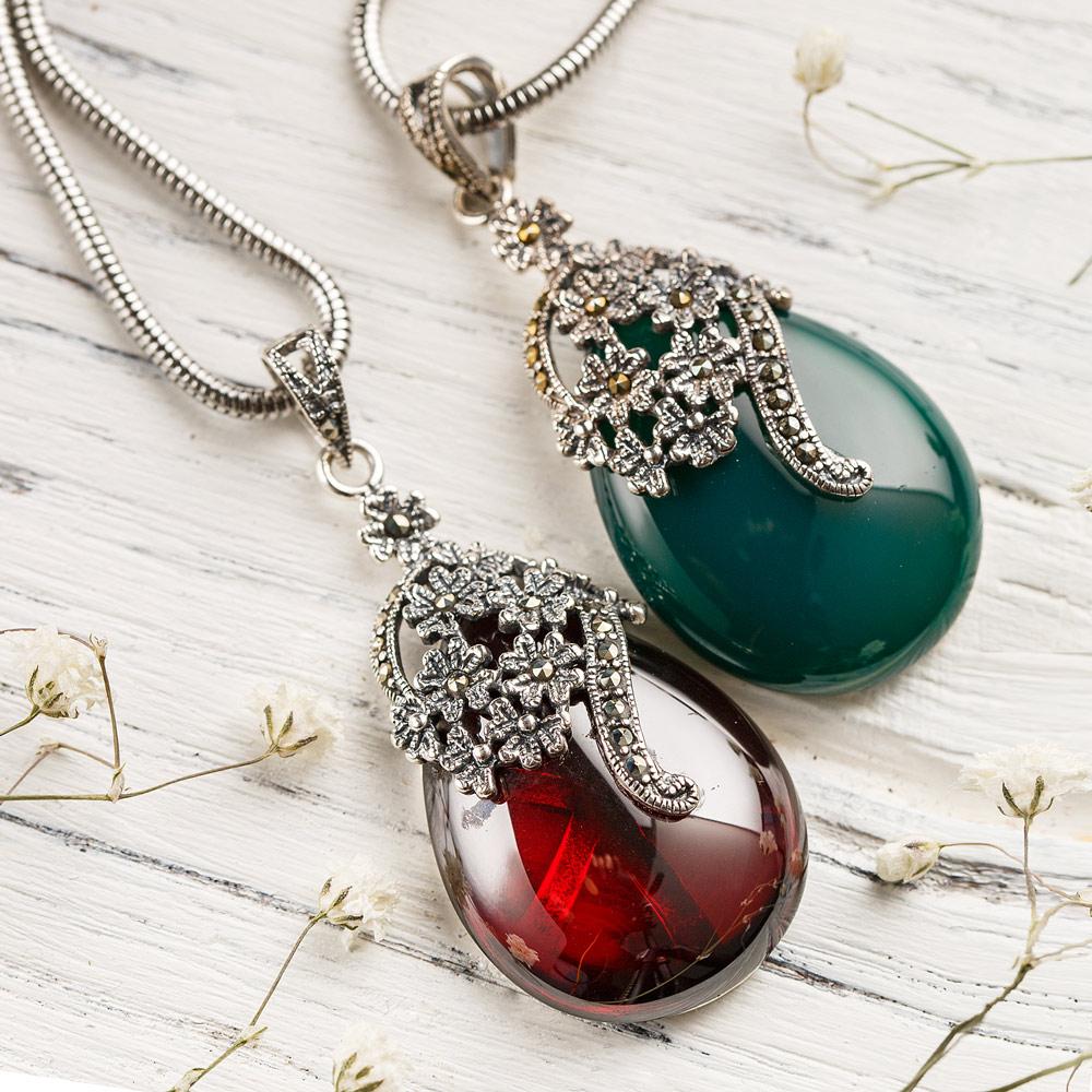 Genuine Gemstone Plenary Necklace