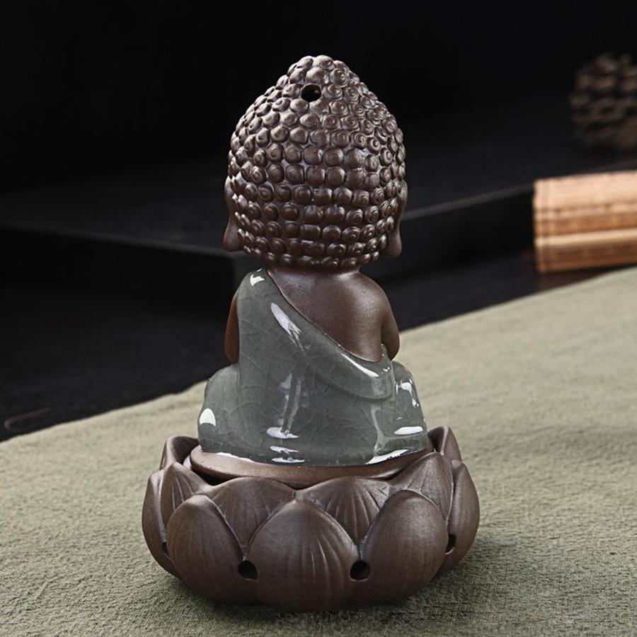 Lotus Buddha Incense Burner