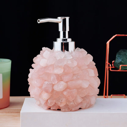 Natural Crystal Soap Dispenser
