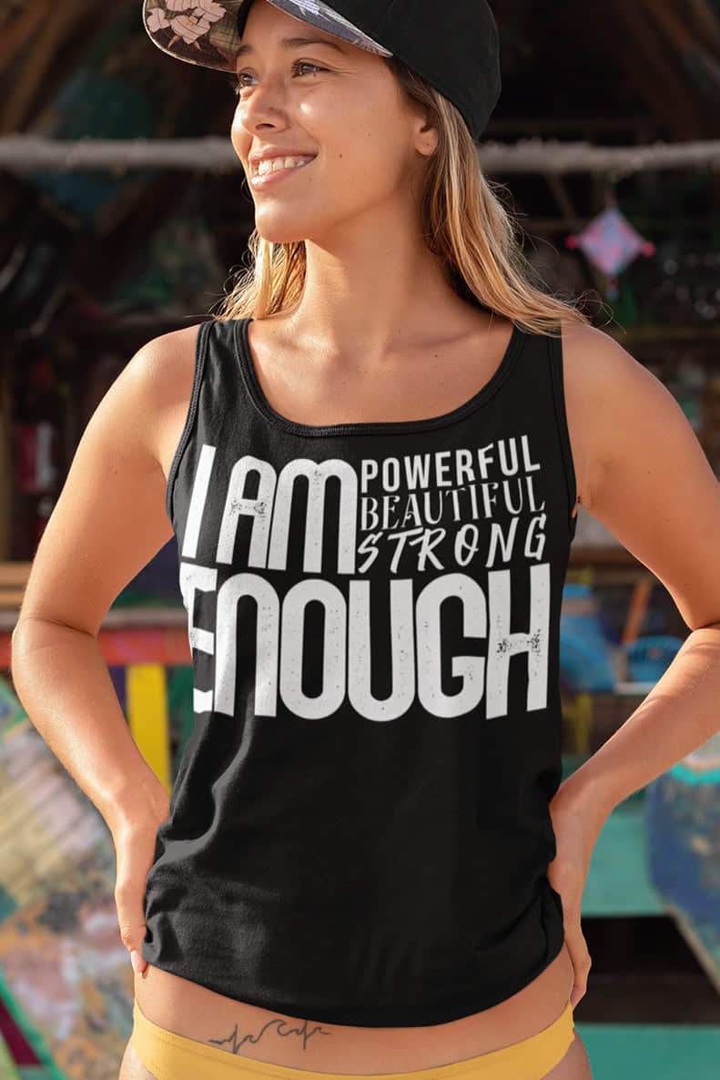 "I Am Enough" Tank Top