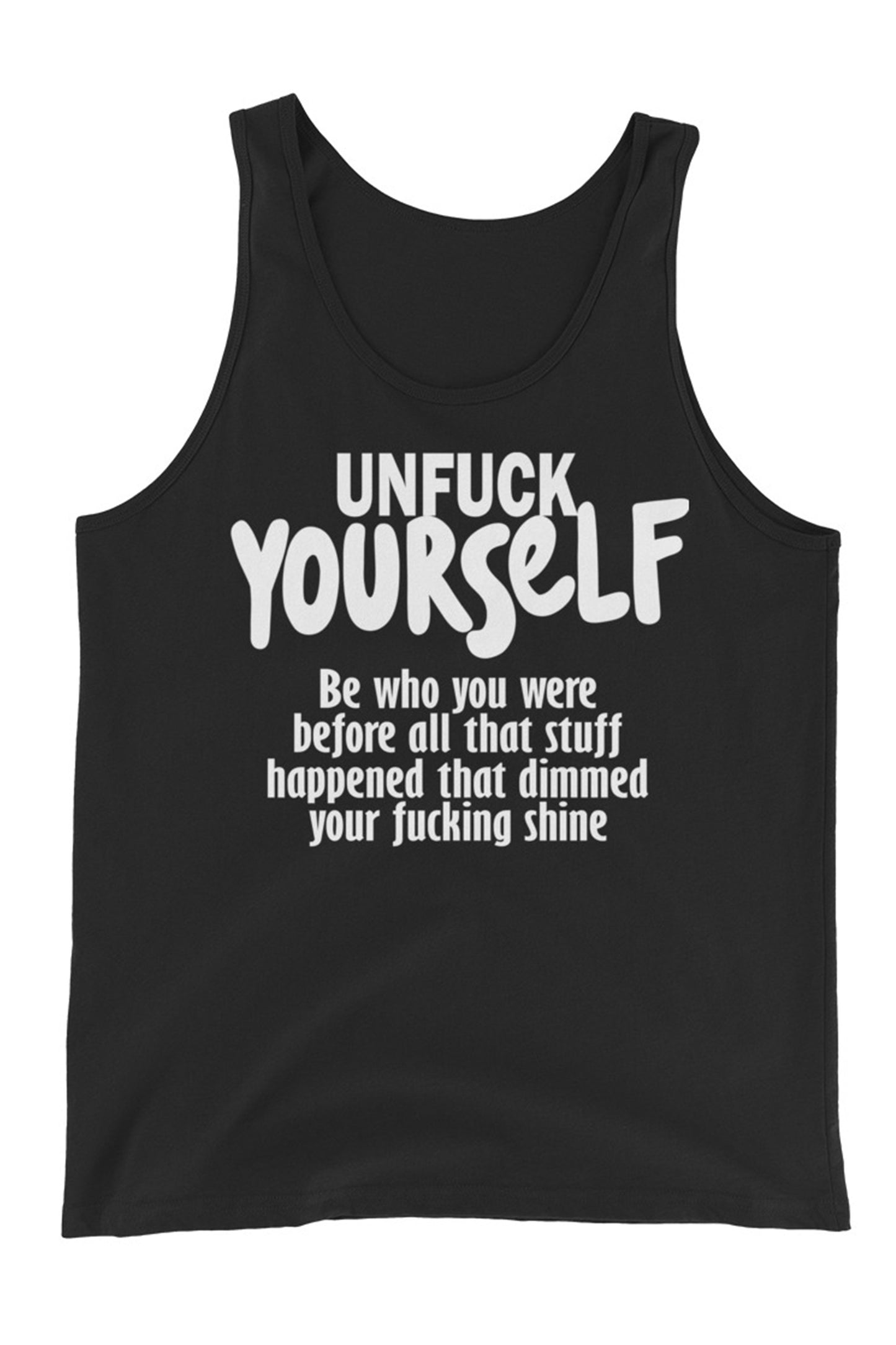 "Be Who You Were" Tank Top