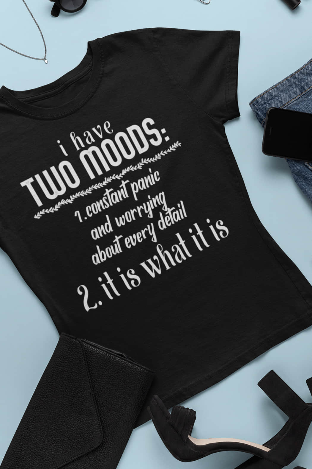 "Two Moods" T-Shirt