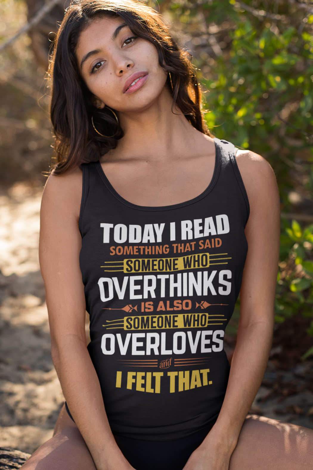 "I Felt That" Tank Top