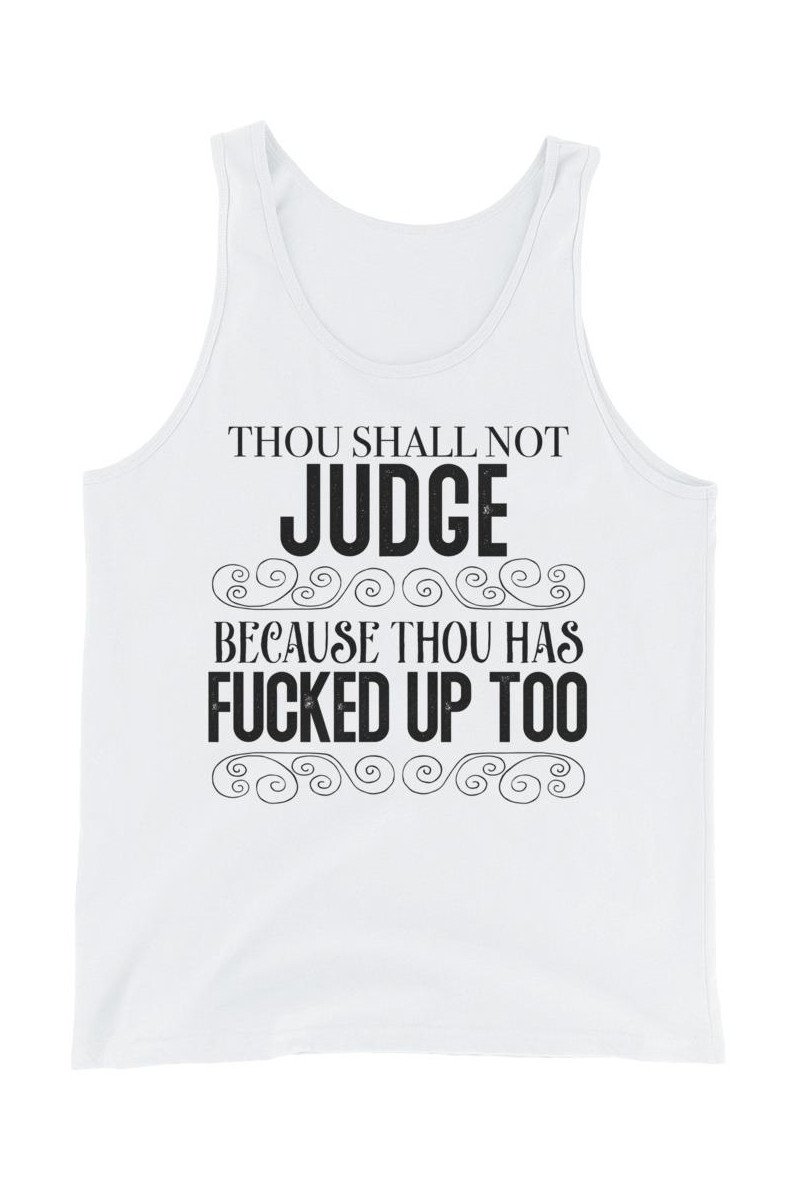"Thou Shall Not" Tank Top