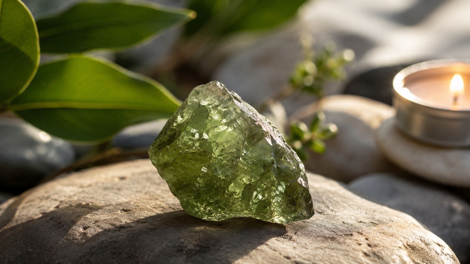 Moldavite Crystal