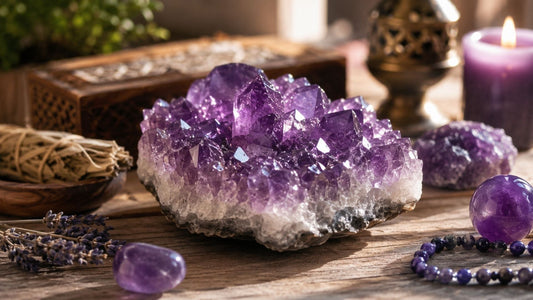 Amethyst Crystal Combinations