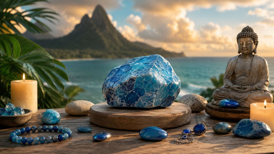 Larimar crystal: Meaning, Properties & Where to Buy Authentic Larimar Jewelry