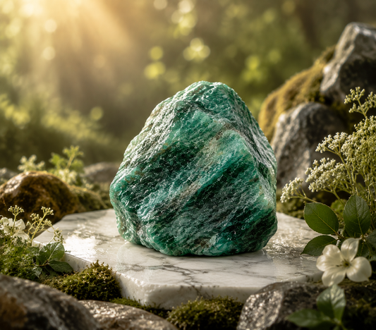 Fuchsite crystal