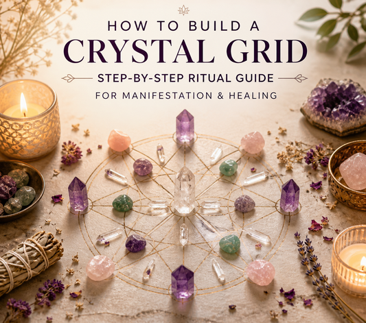 How to Build a Crystal Grid: Step-by-Step Ritual Guide for Manifestation and Healing