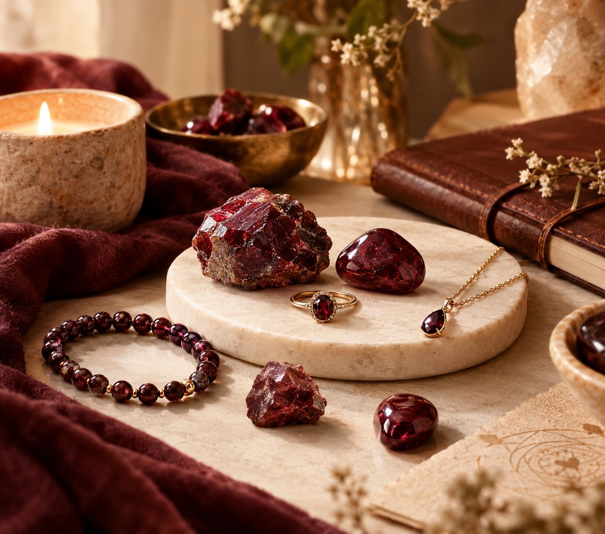 Garnet Stone Meaning: Crystal Properties, Types, Benefits and How to Use It