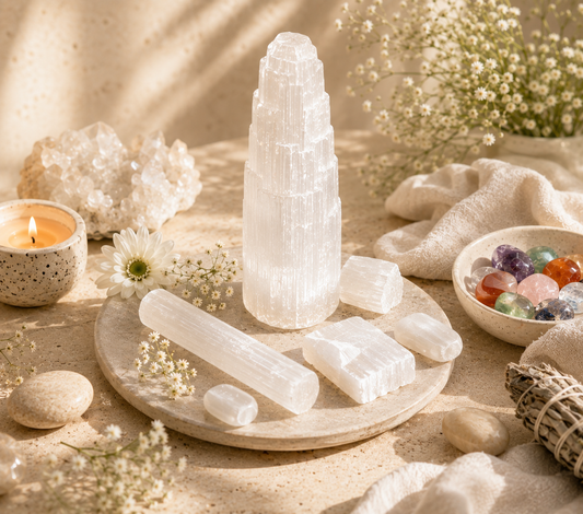 Charging Crystals with Selenite: Everything You Need to Know