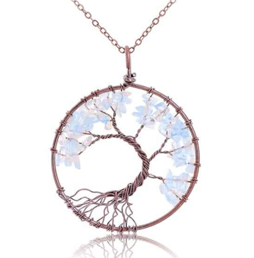 Crystal Tree-shaped Jewelry