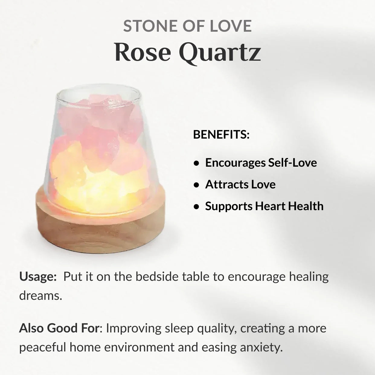 Raw Gemstone Essential Oil Diffuser With Light