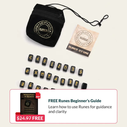 Black Obsidian Rune Set - Timeless Guidance, Anytime You Need It