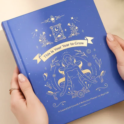 12-Month Self-Growth Planner (No Dates)