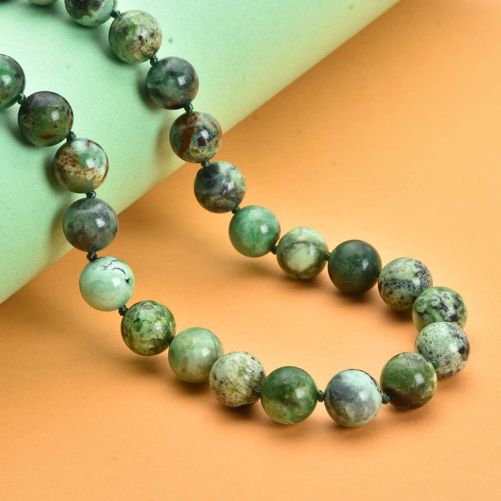 Unique Multi Gemstone Bead Necklace