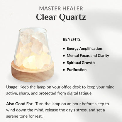Raw Gemstone Essential Oil Diffuser With Light