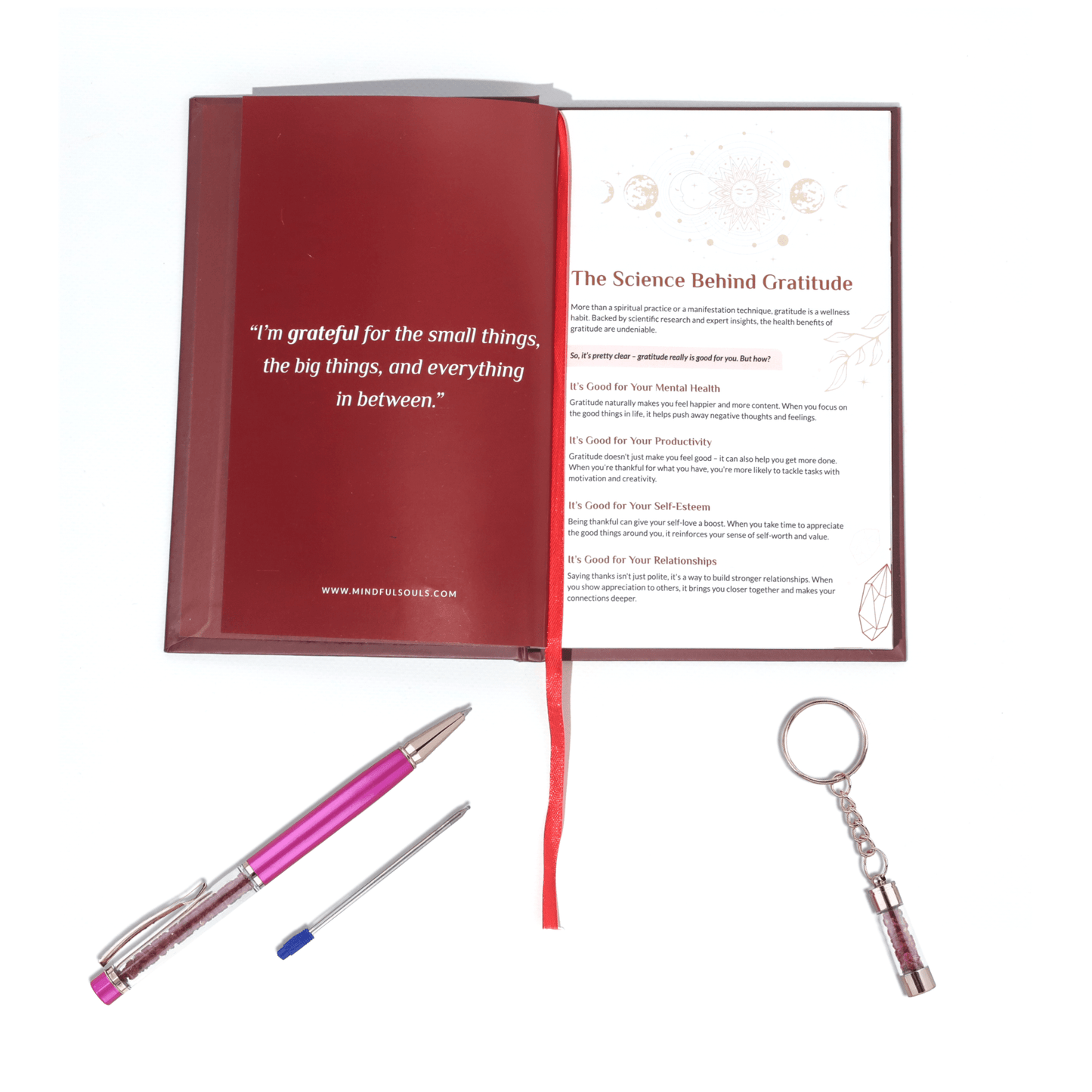 2025 Gratitude Planner Set - Gratitude Journal with Manifestation Energy Pen