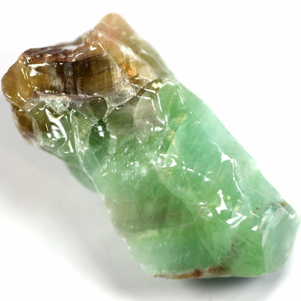 Raw Green Natural Calcite Stone