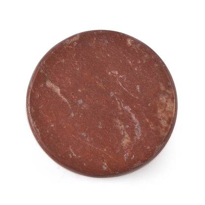 Red Jasper Circle Crystal – Centered in Strength & Stability