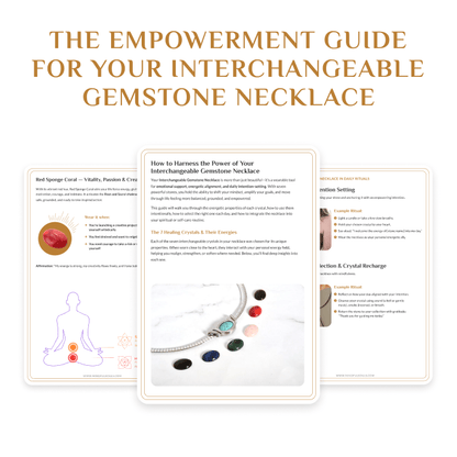 The Empowerment Guide for Your Interchangeable Gemstone Necklace