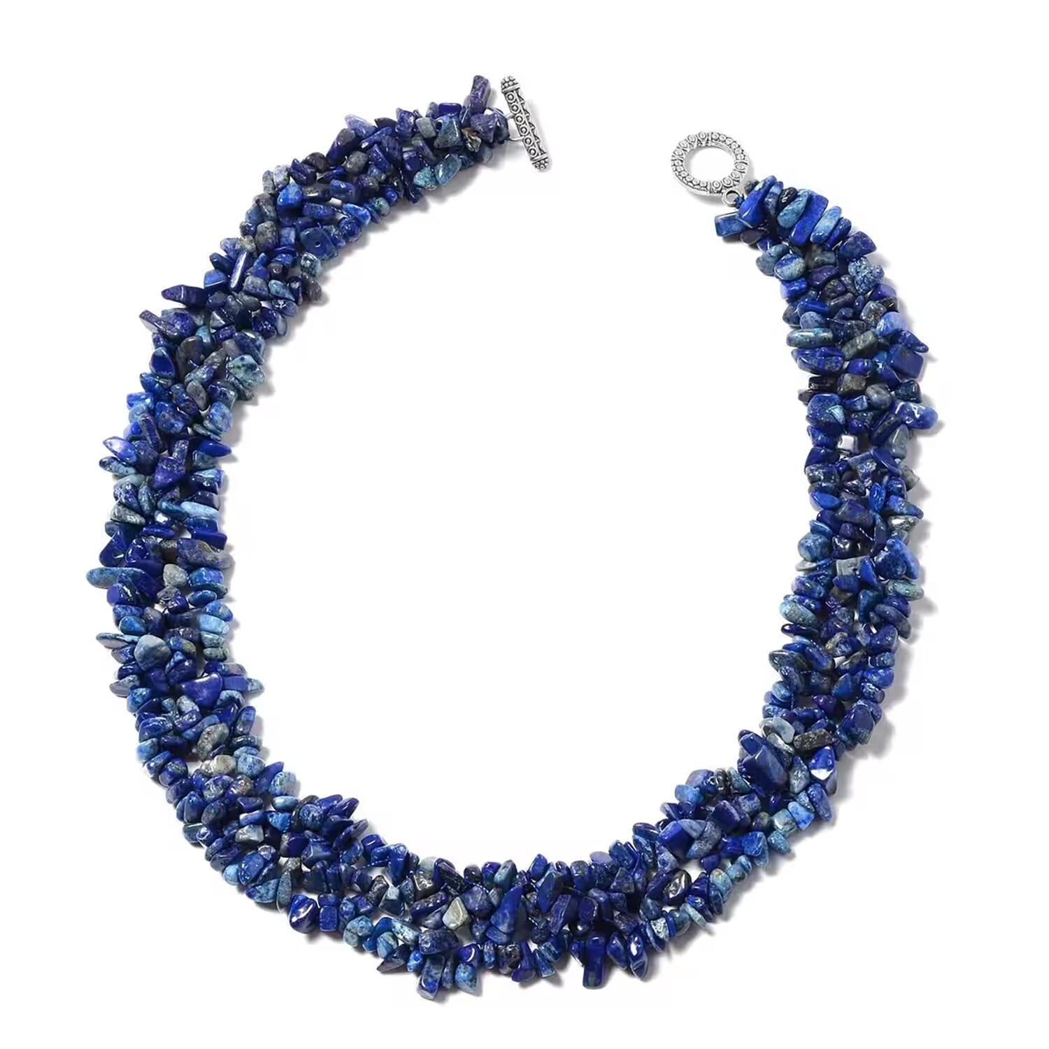 Boho Gemstone Jewelry Set – Necklace, Bracelet & Earrings