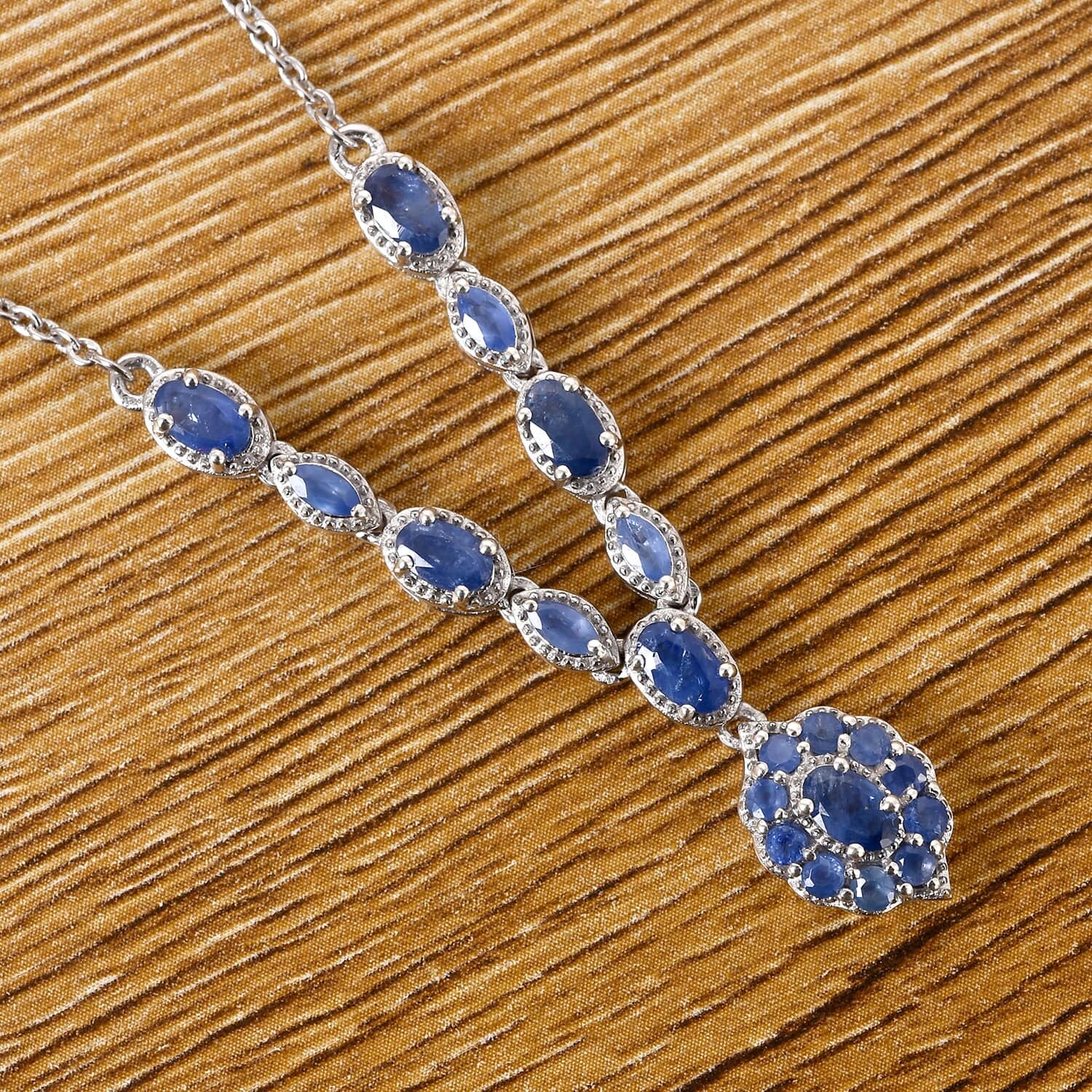 Blue Sapphire Necklace